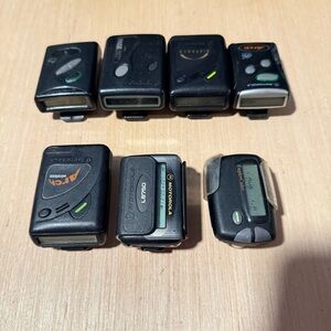 Lot Of 7 Motorola Vintage 90s Pager/Beeper All Make Noise”UNTESTED”Read Info Blw